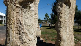 Fossilised Forrest Sculptures