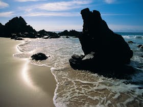 Coastal rock formation at Mallacoota