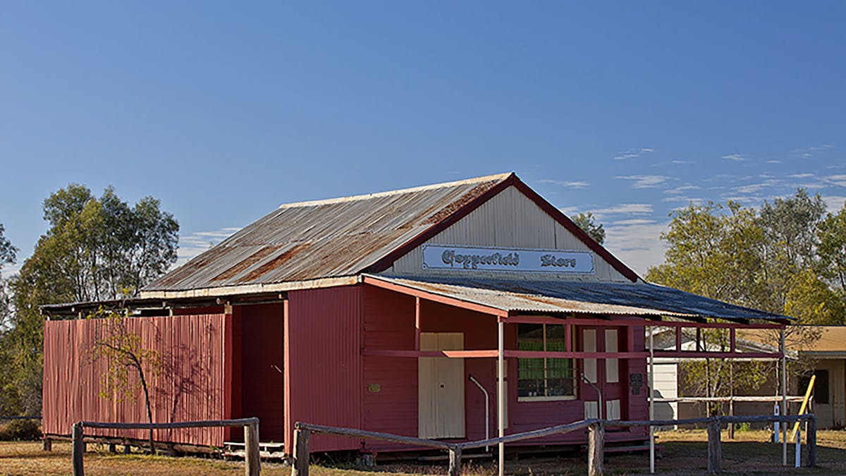 Copperfield Store, Chimney and Cemetery