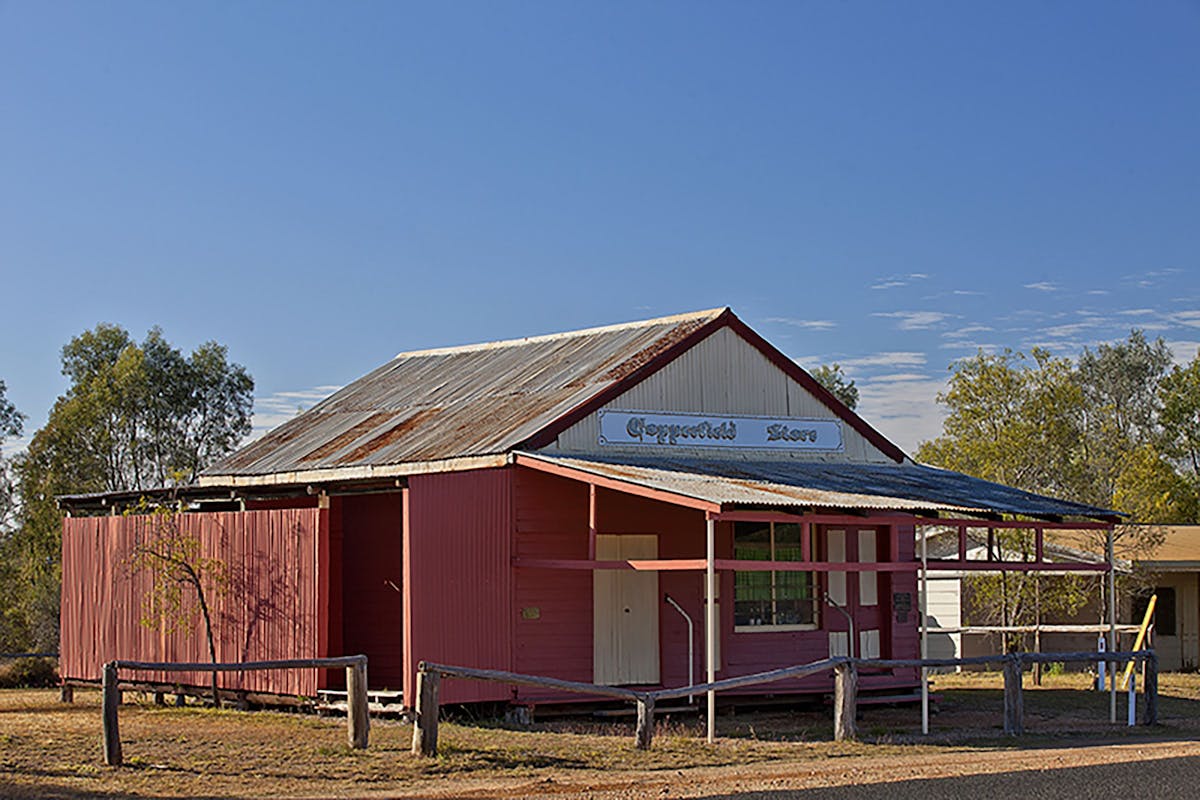 Copperfield Store, Chimney and Cemetery