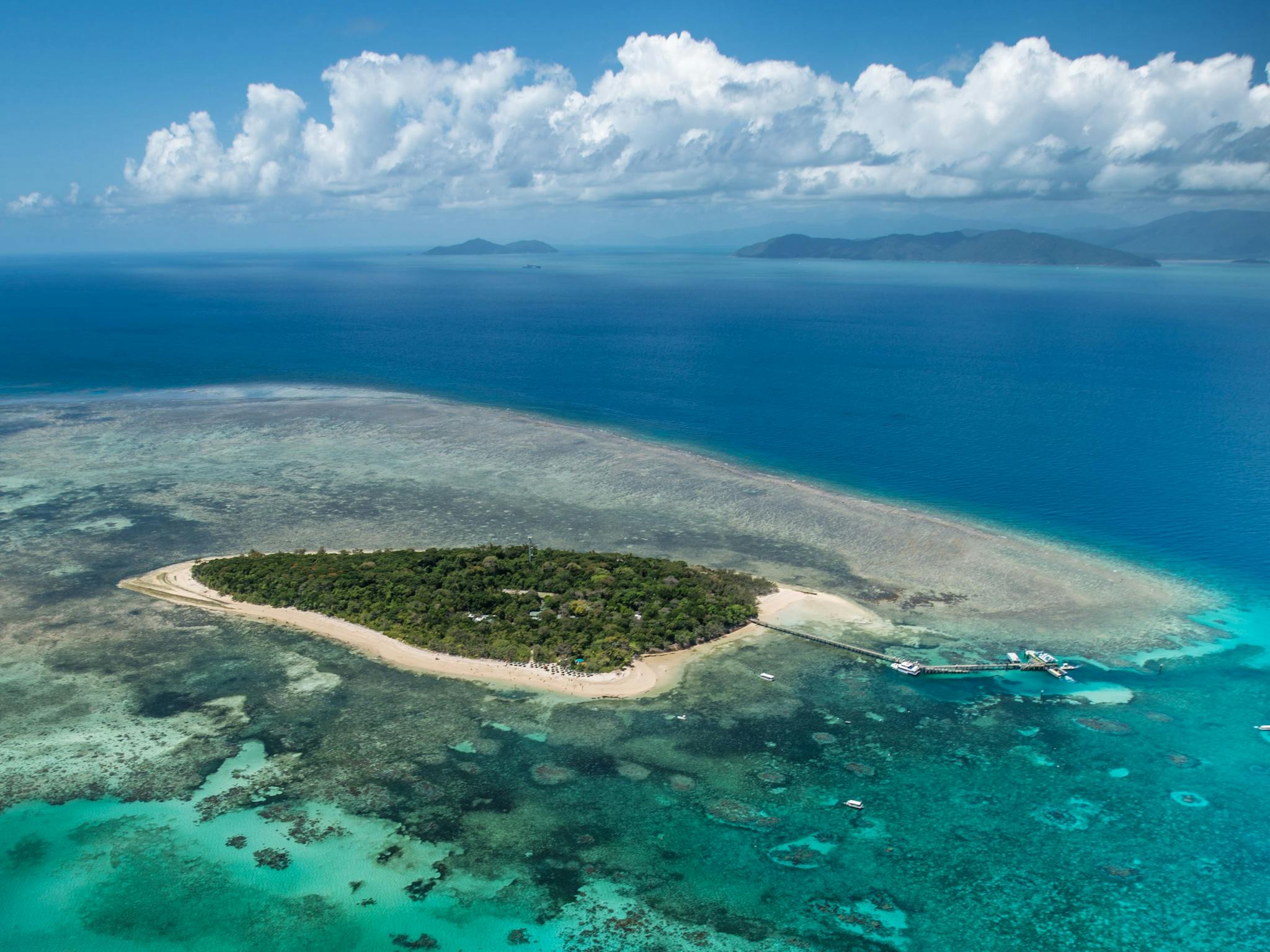 Green Island National Park Attraction Queensland