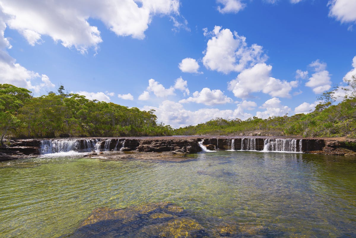 Fuit Bat Falls along the Telegraph Track Cape York