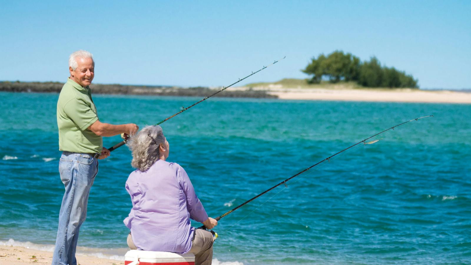 Fishing at Elliot Heads