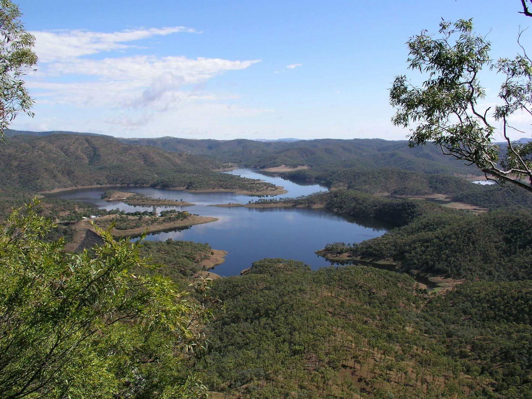 Lake Cania in the Monto District