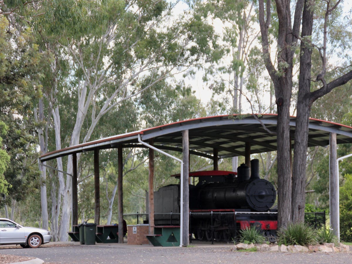 Steam Train in Bicentennial Park