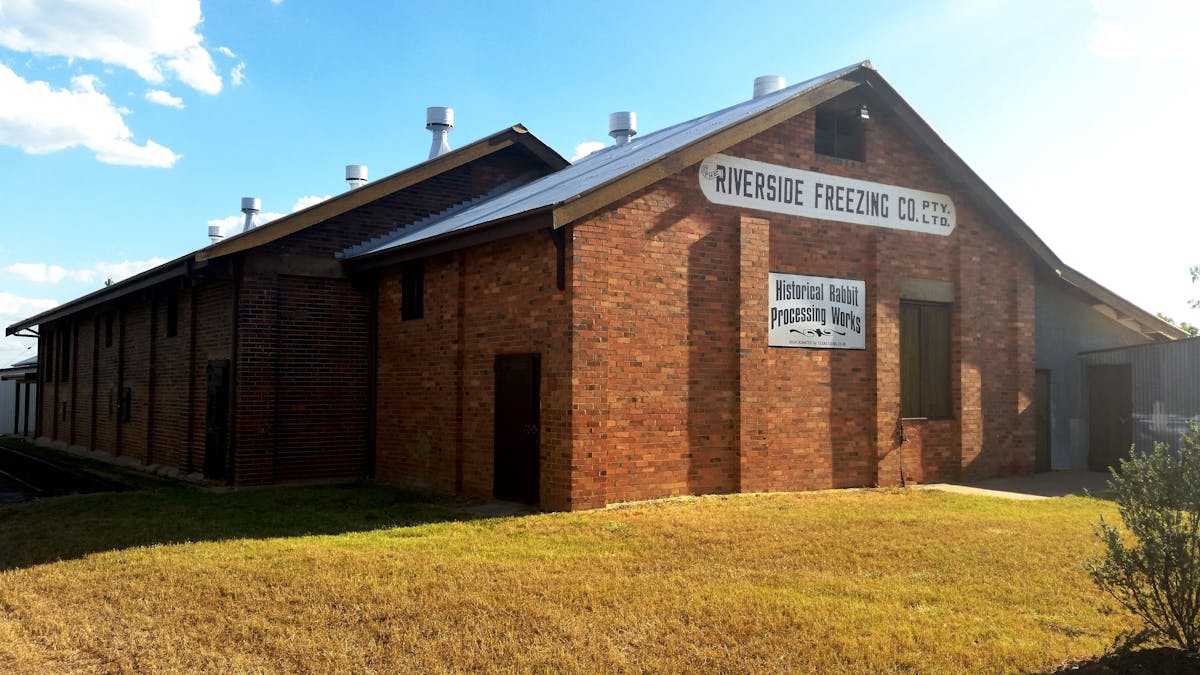 Riverside Freezing Works and Rabbit Factory