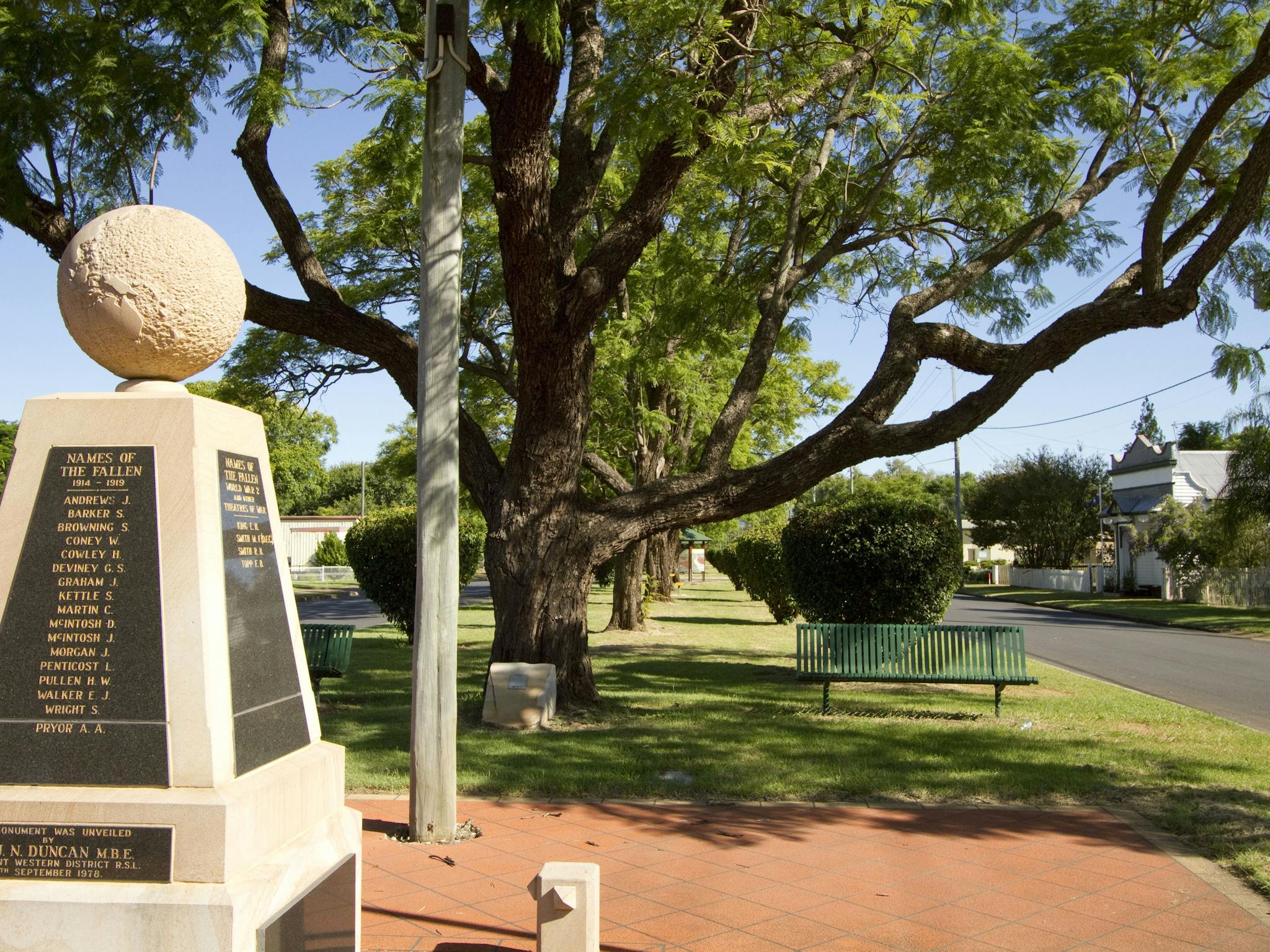 Helidon Soldiers Memorial Helidon Soldiers Memorial