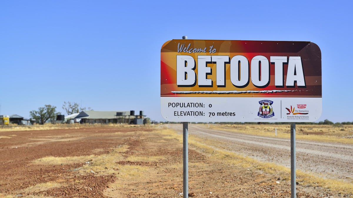 Betoota Sign Betoota Sign