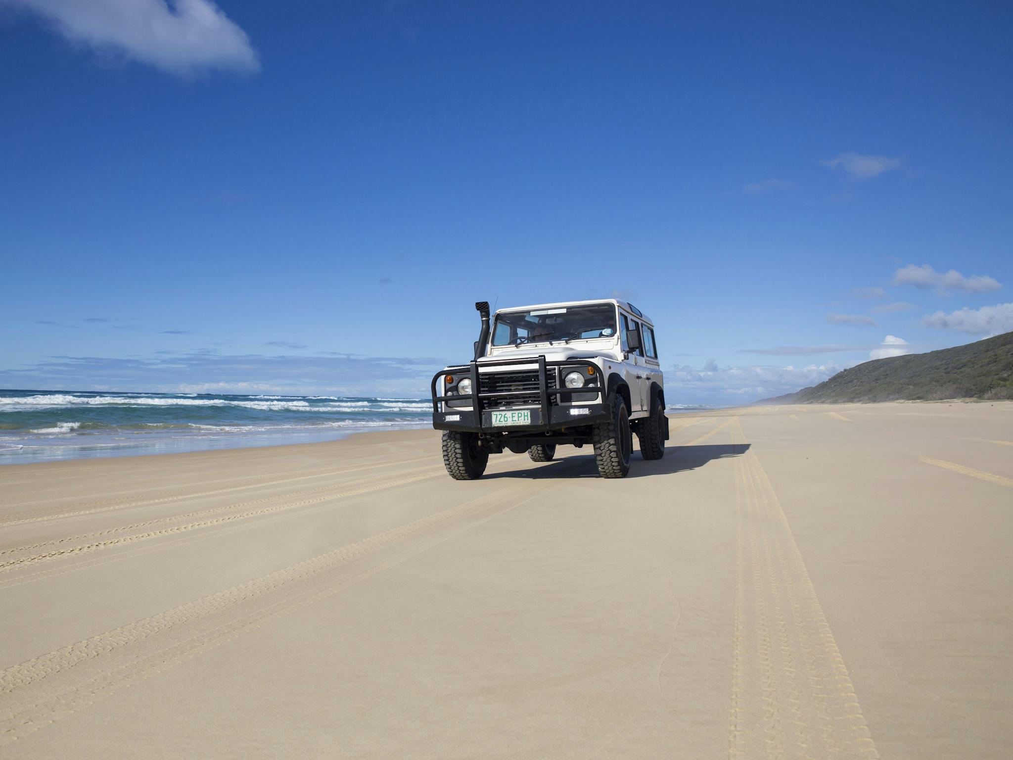 Four Wheel Driving on Fraser Island