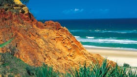 Coloured Sands, Fraser Island.