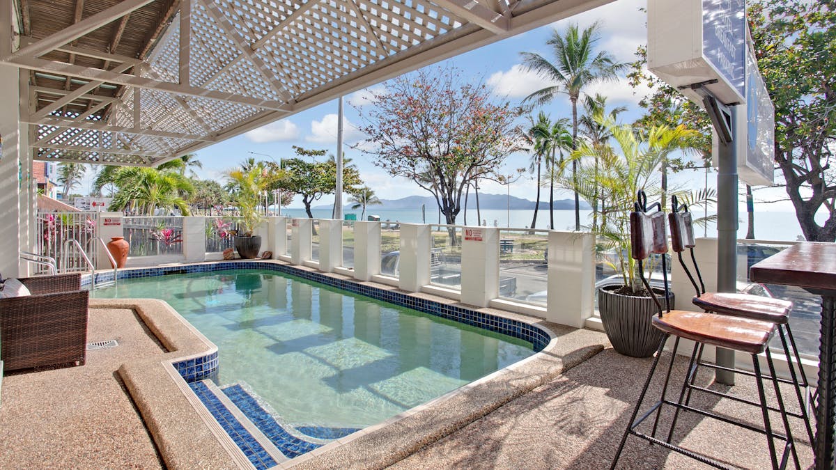 Sit back and relax or take a refreshing dip in the pool with great views