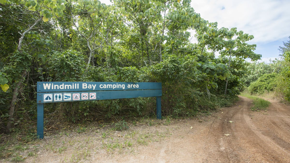 Cape Palmerston National Park sign