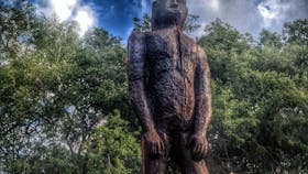 Yowie Statue in Yowie Park