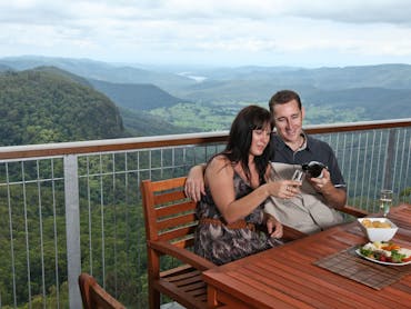 Scenic Rim landscape from Binna Burra Sky Lodge Scenic Rim landscape from Binna Burra Sky Lodge