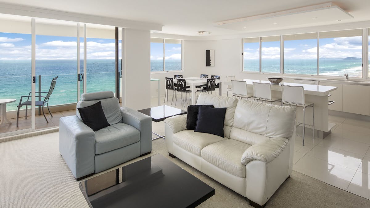 Amazing Surfers Paradise Beach views up and down the Gold Coast