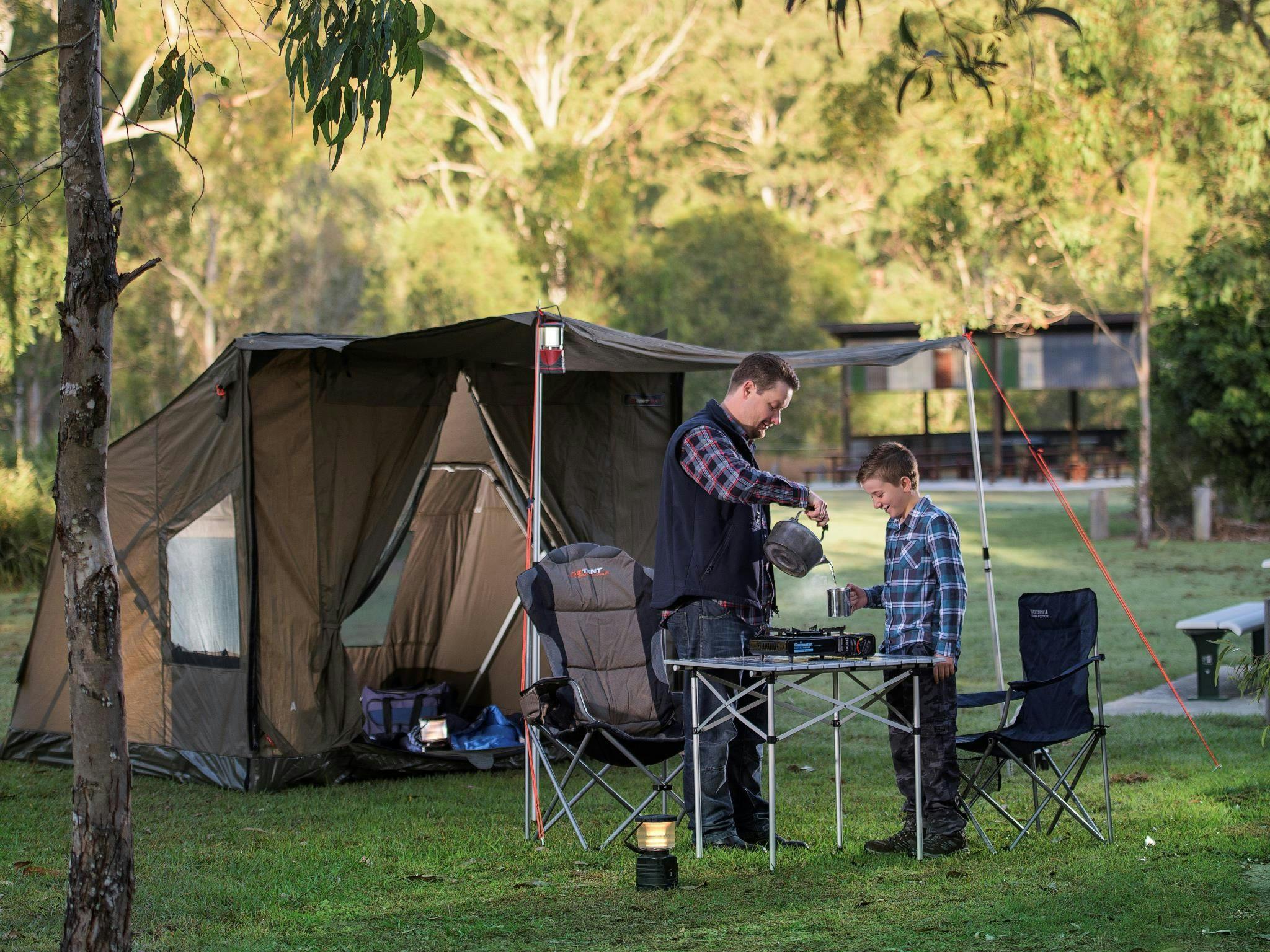 Hardings Paddock Campground, Ipswich