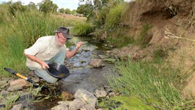 Gold Panning - Deep Creek