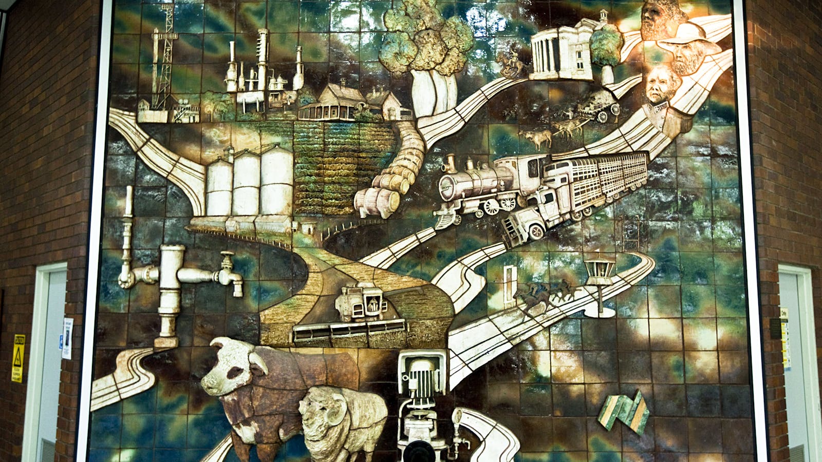 Three-Dimensional Mural