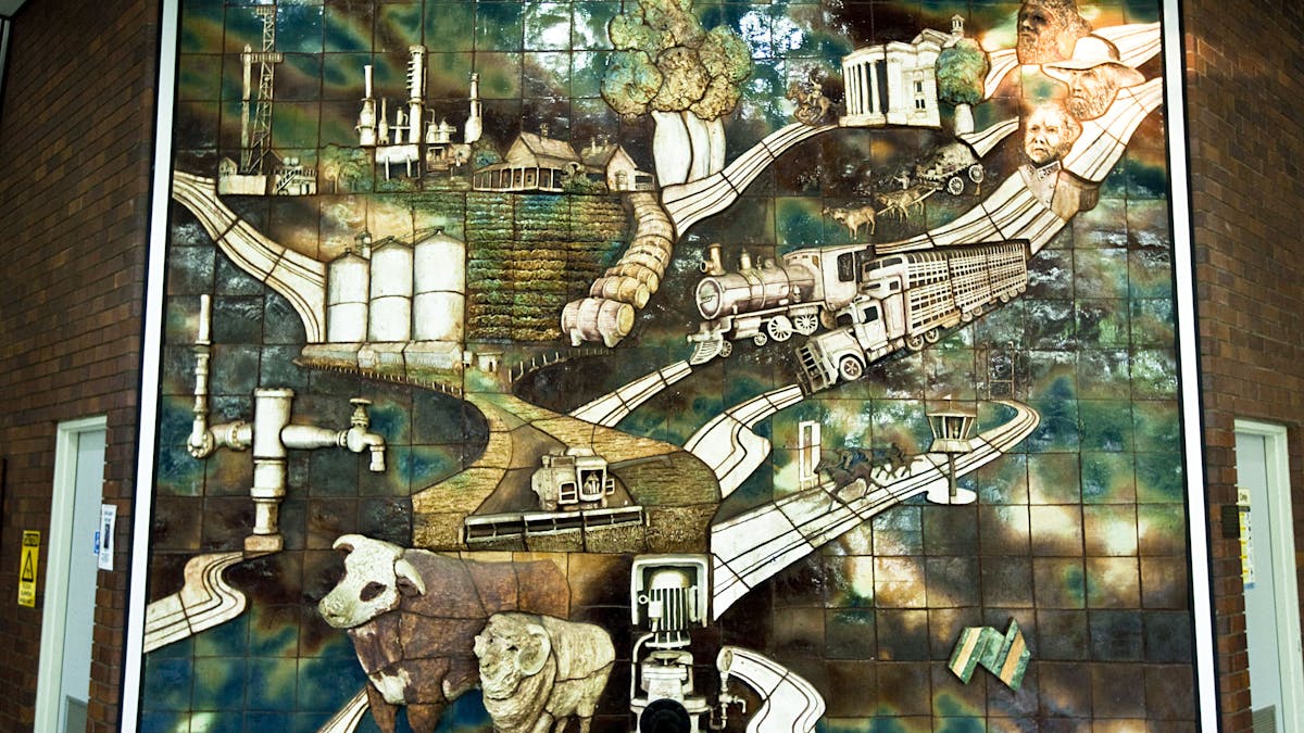 Three Dimensional Mural