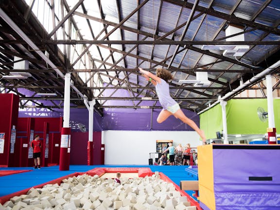 Springloaded Trampoline