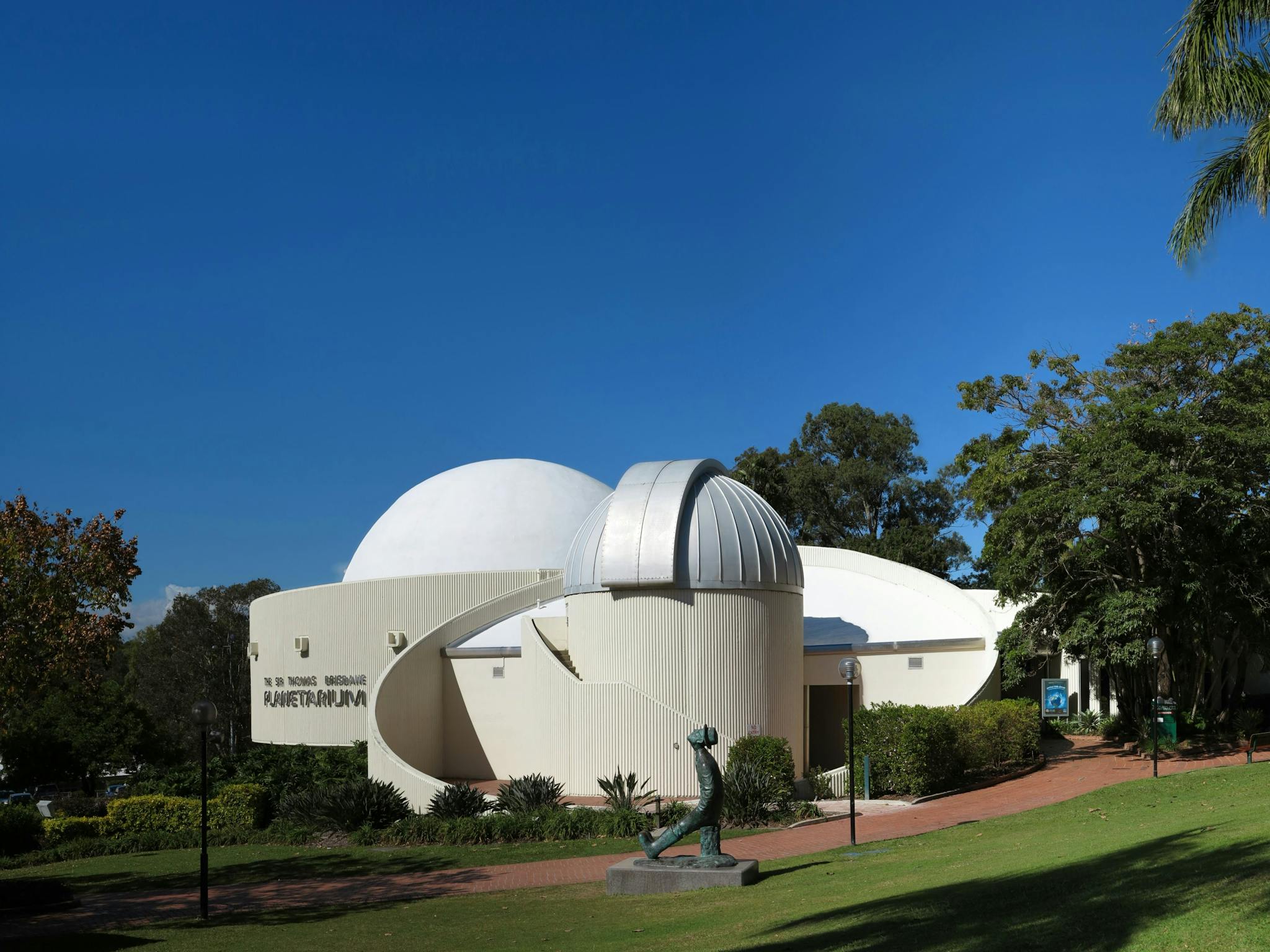 Planetarium buildings from northwest Planetarium buildings from northwest