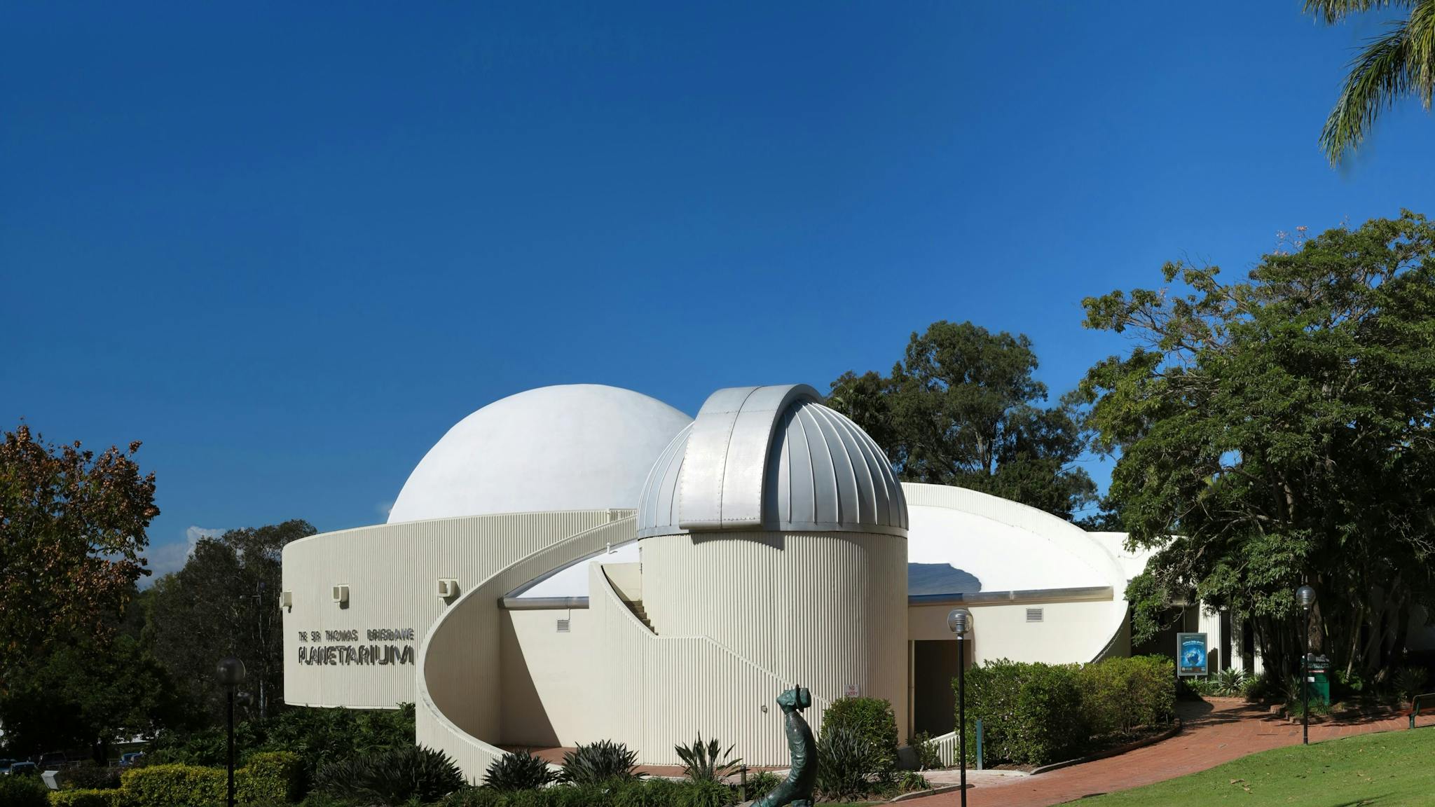 Planetarium buildings from northwest