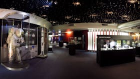 Planetarium foyer and gallery space