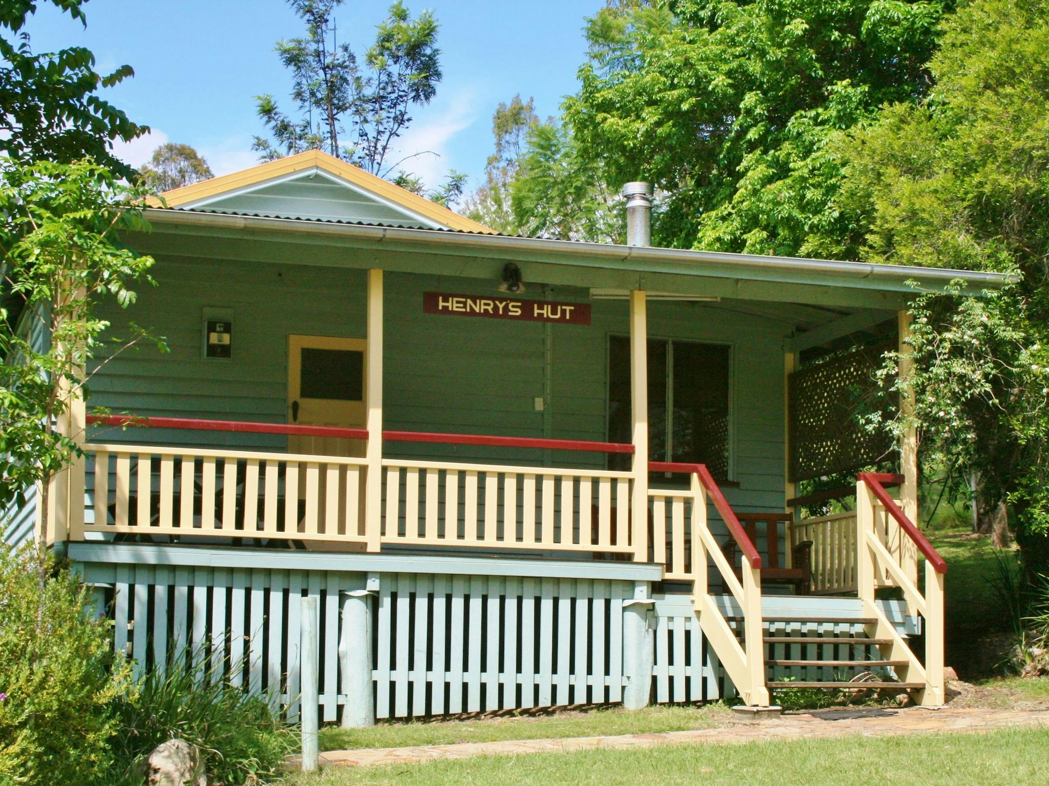 Verandas with mountain views