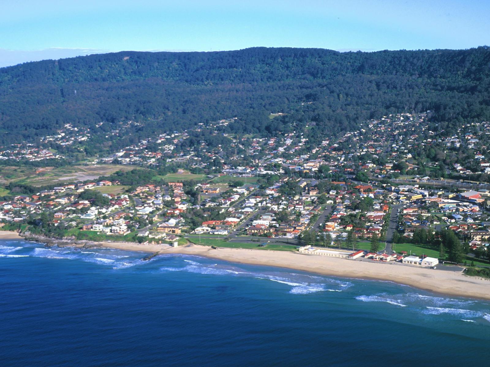 Thirroul-Luftbild