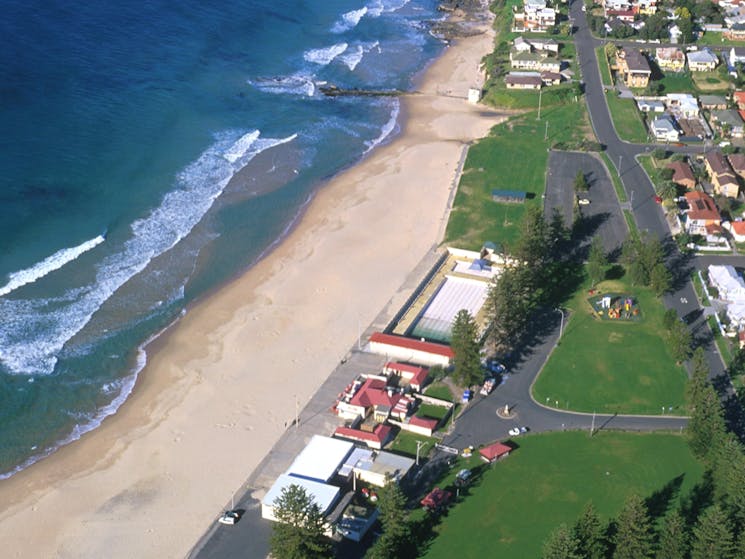 Thirroul Beach Aerial View