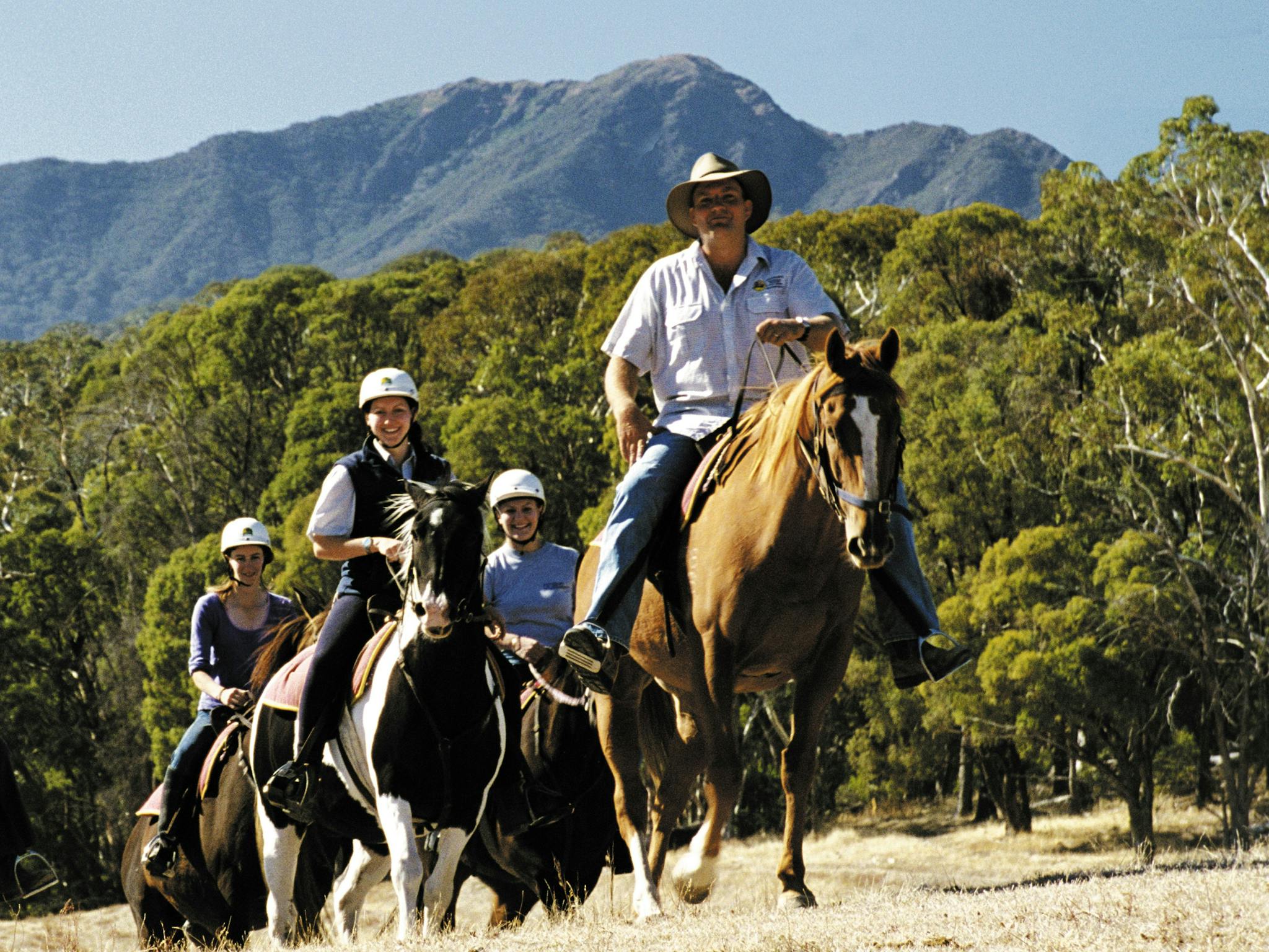 Horseriding in the High Country 