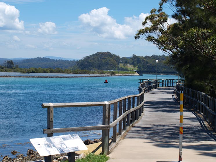 Northern entrance to boardwalk