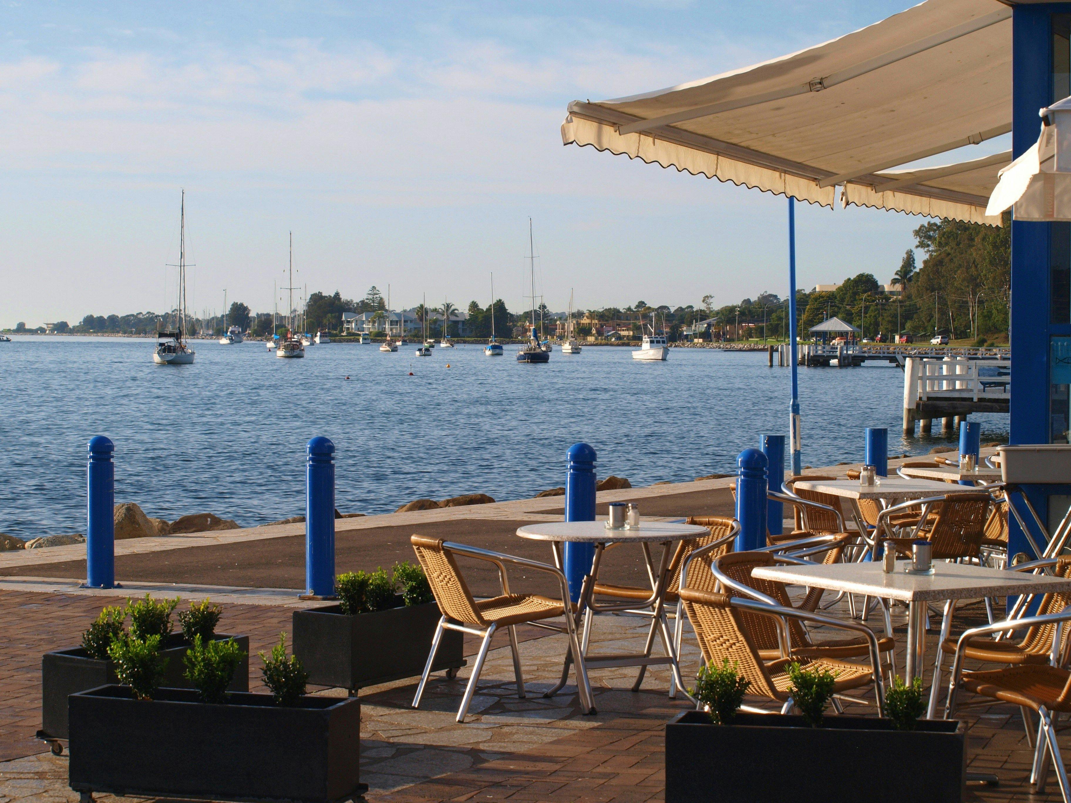 Eat on route at a great cafe in Batemans Bay