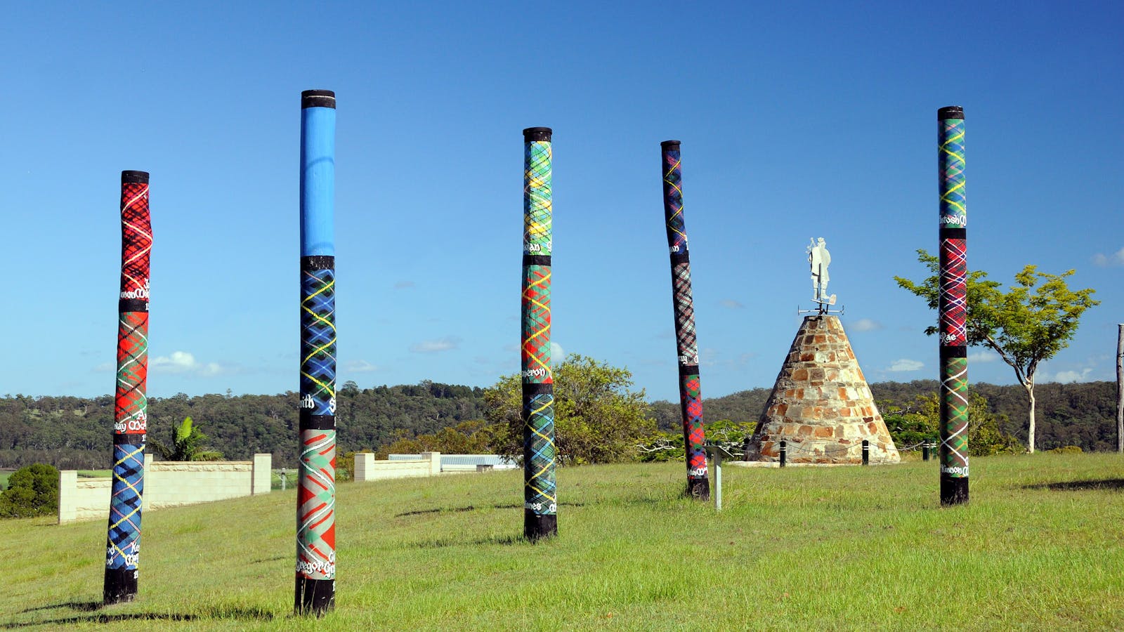 Maclean Tartan Power Poles