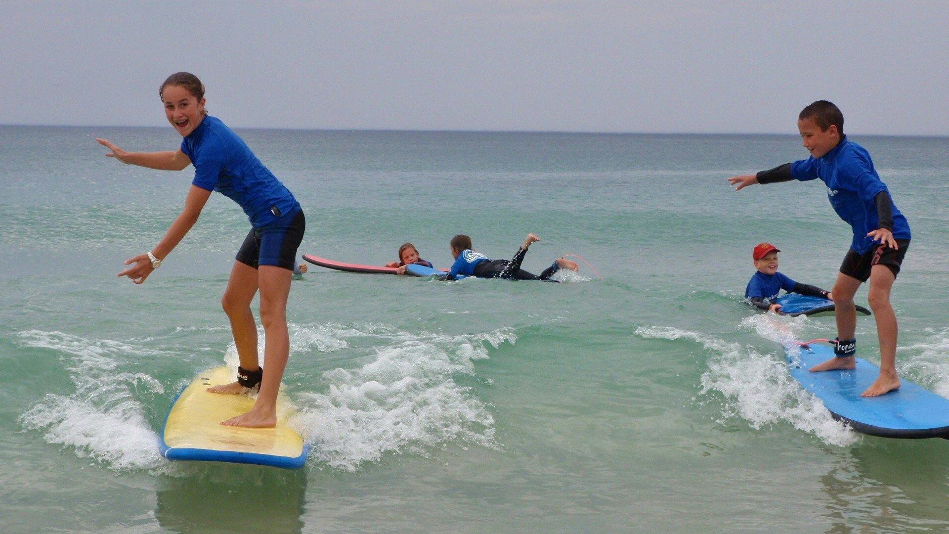 Surfing at Washerwomans