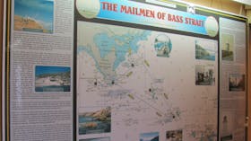 Mailmen of Bass Strait display