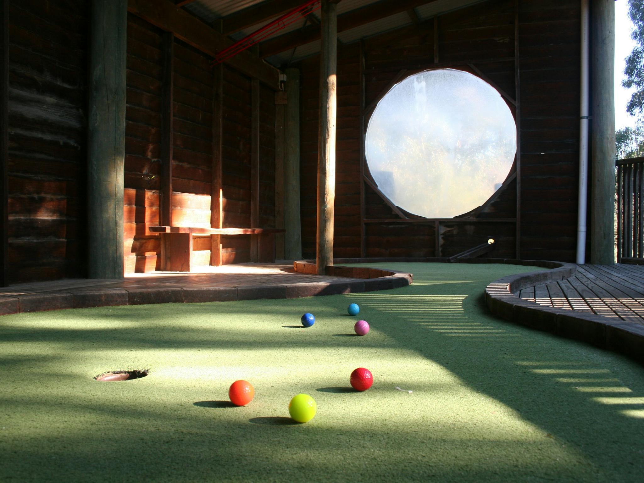 Indoors on the Mill Course