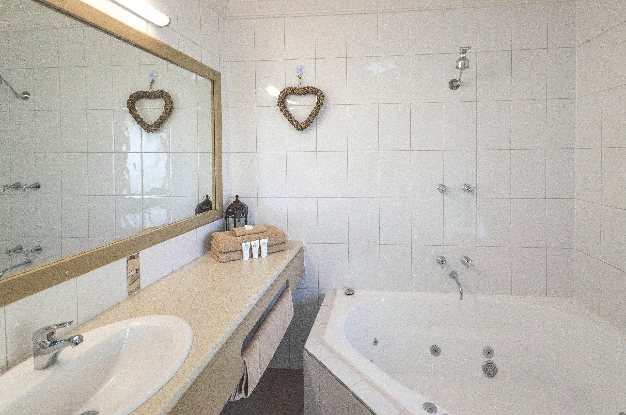 King Spa Room renovated bathroom