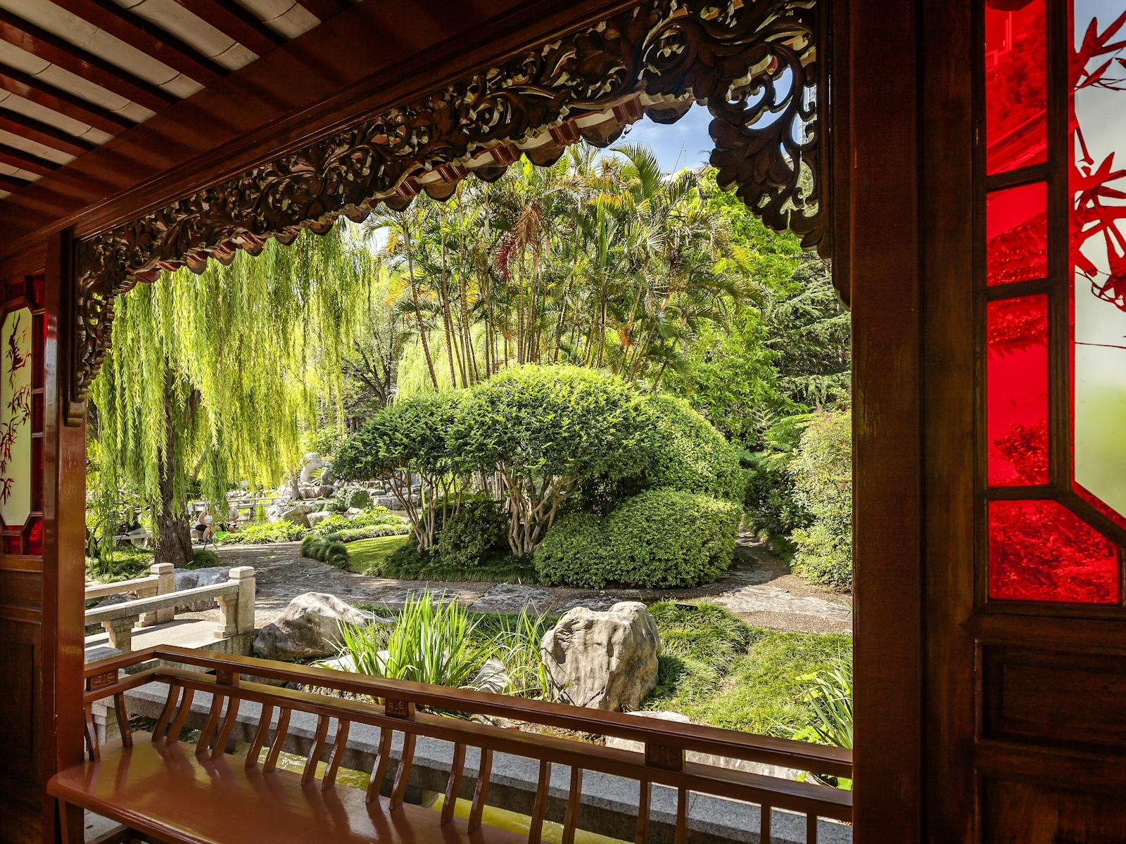 View from the Peaceboat Pavilion