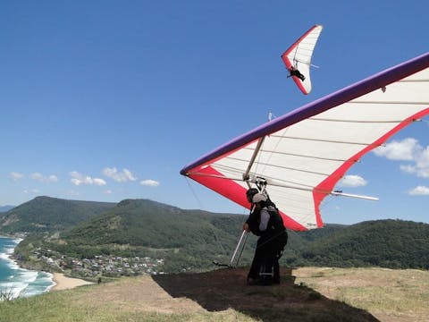 Tandem Hangglide at Stanwell Park