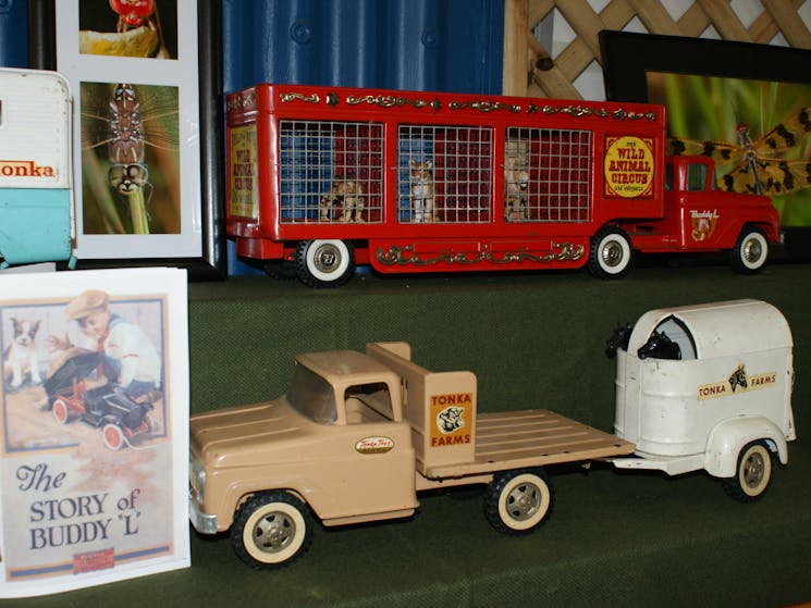 Buddy L Vintage Tin Trucks