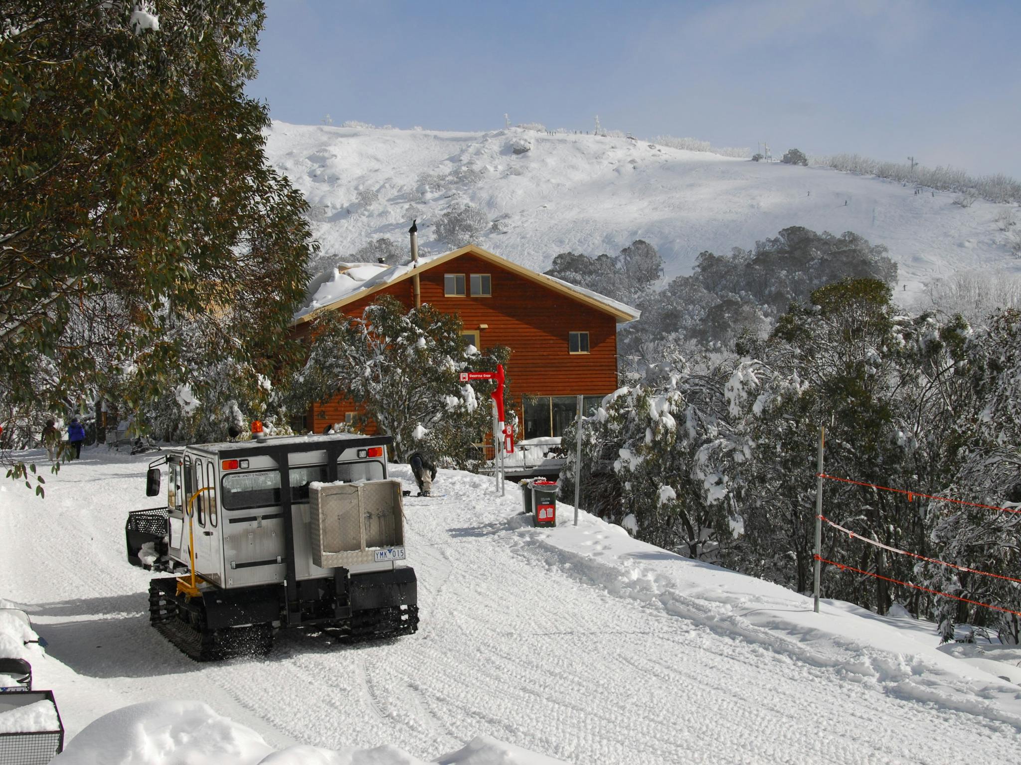 Lodge with Skifield and oversnow