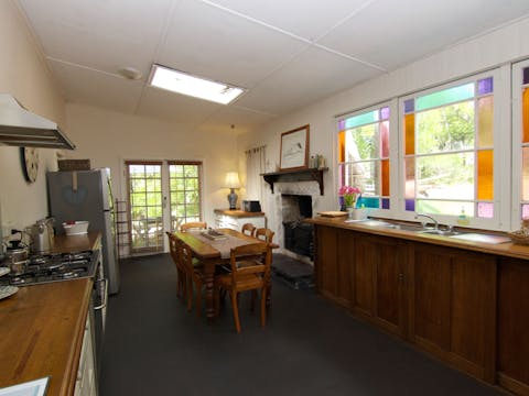 Holzfällerhaus in Wollombi