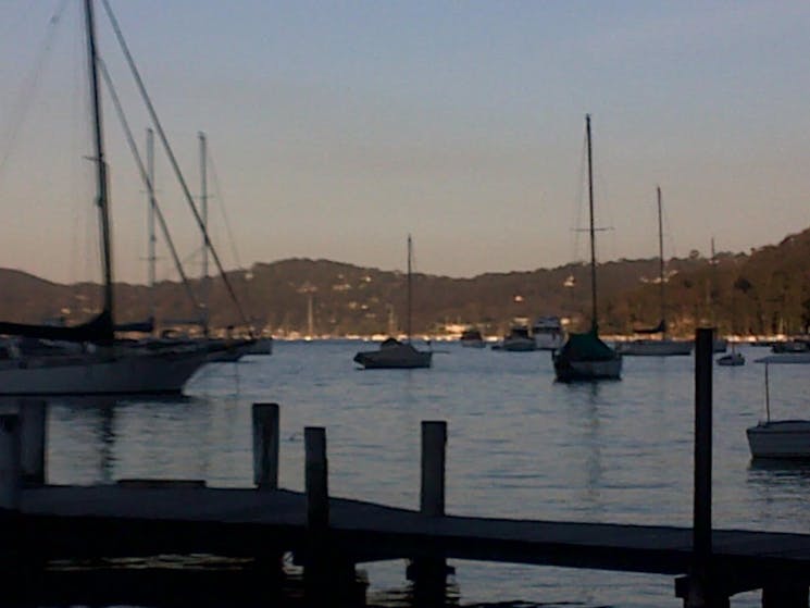 Pittwater at sunset