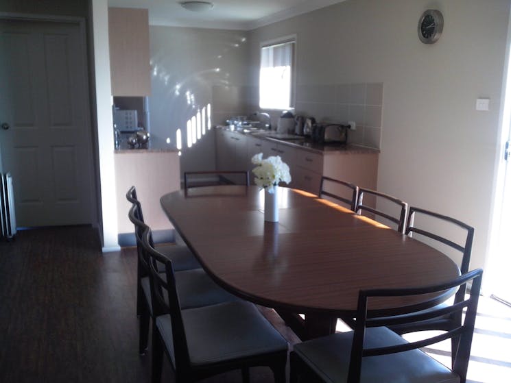 Table seating up to 10.