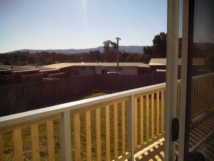 View from veranda