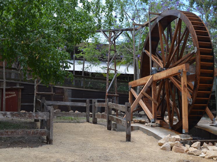 Wooden Waterwheel