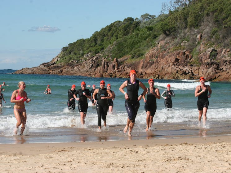 Port Stephens Tri Festival swim leg