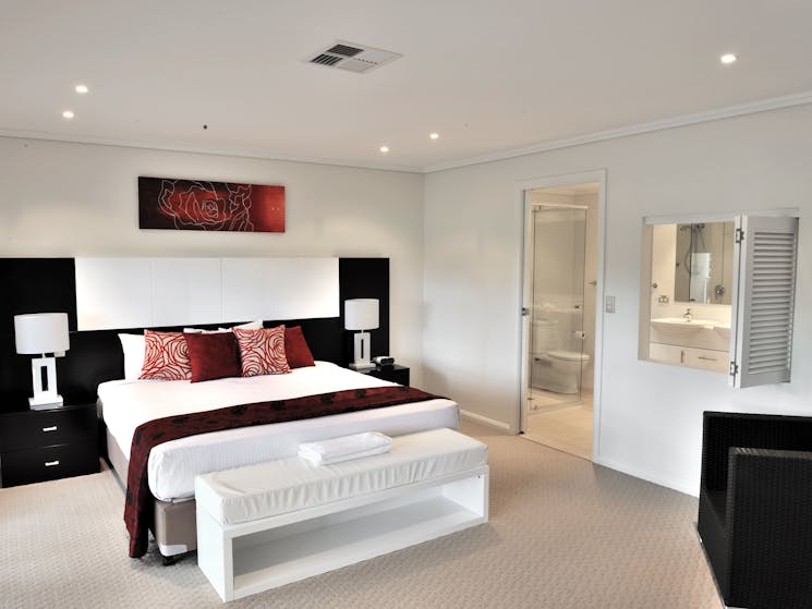 Four Bedroom Master bedroom and spa en suite