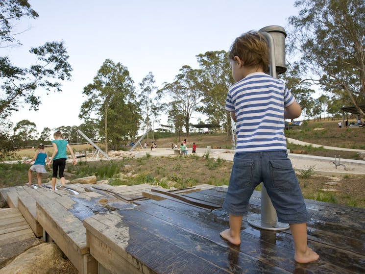 Lizard Log playground Abbotsbury